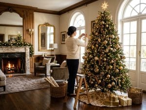 comment décorer un sapin de noël